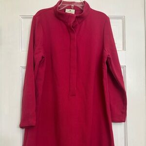 Tuckernuck Fuchsia Stretch crepe Avery dress